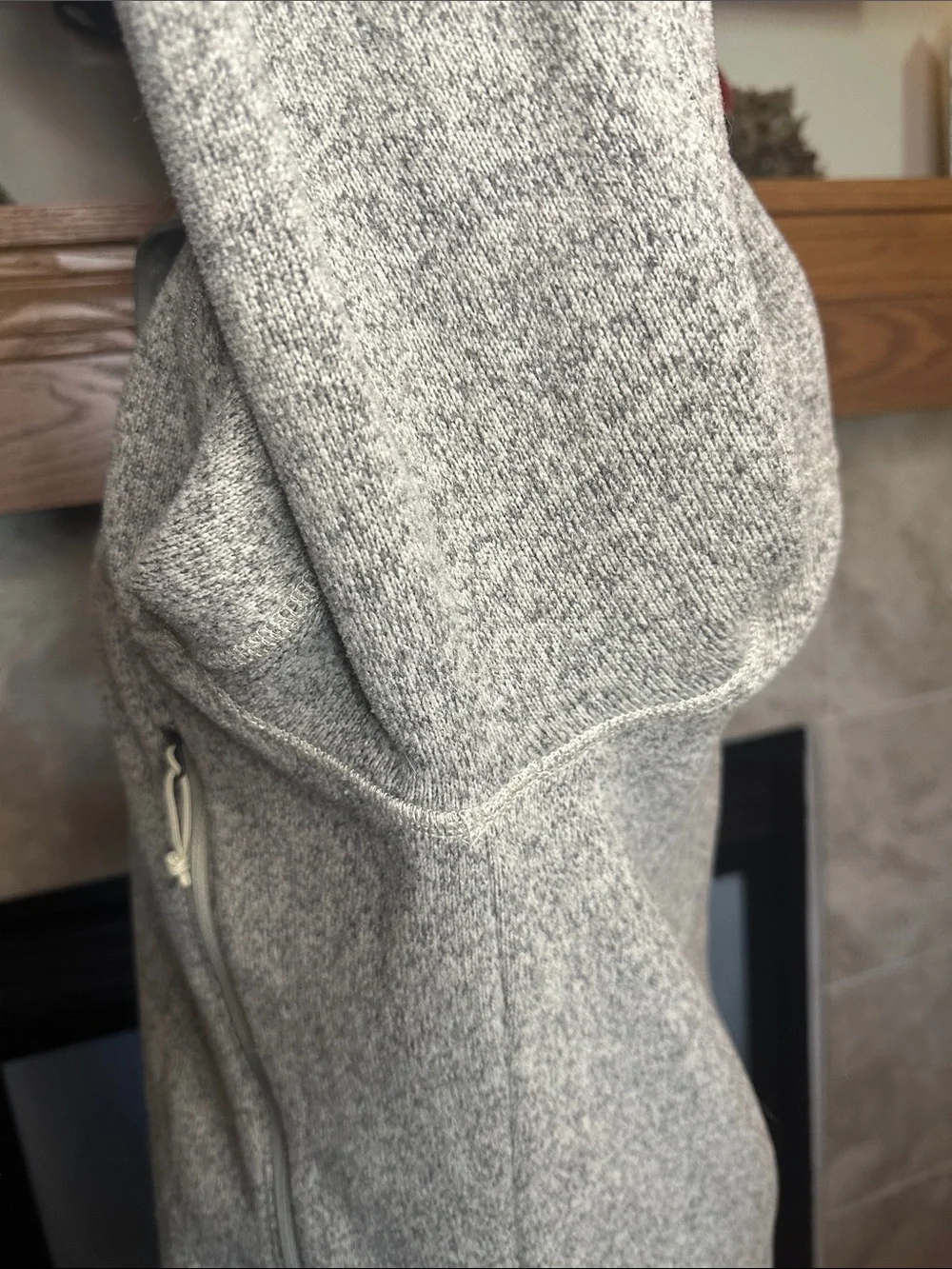 The North Face light gray